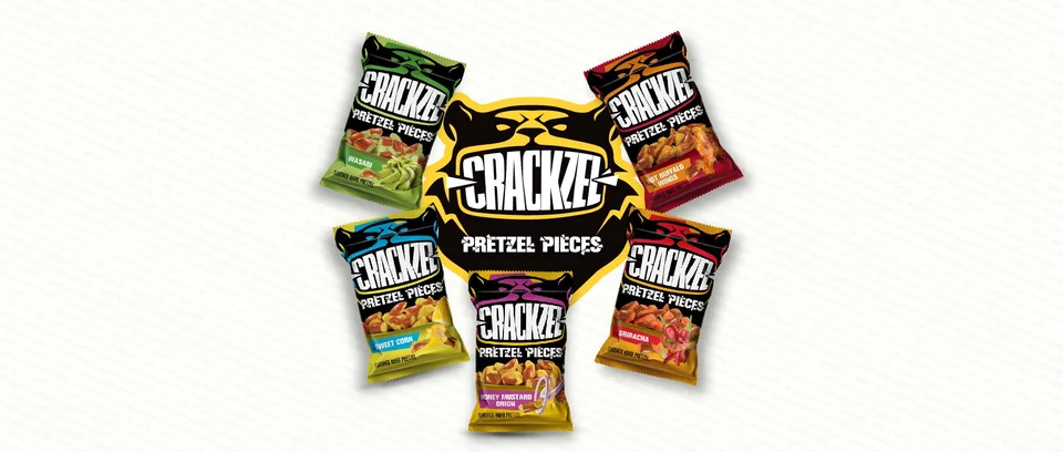 Crackzel pretzel paketleri