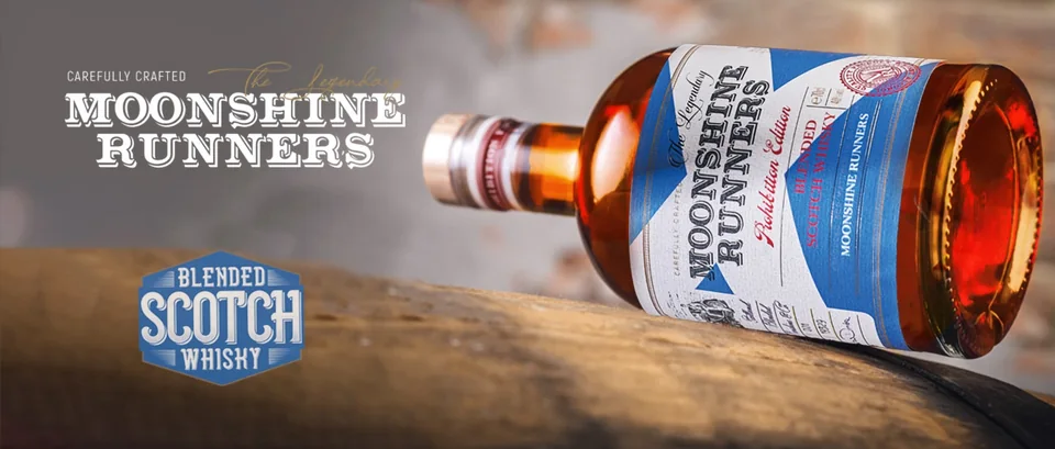 Moonshine Runners viski şişesi