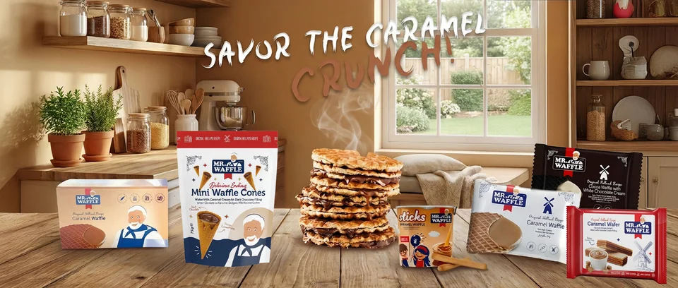 Mr. Waffle mini waffle külah paketleri