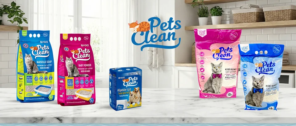 Pets Clean kedi kumu paketleri
